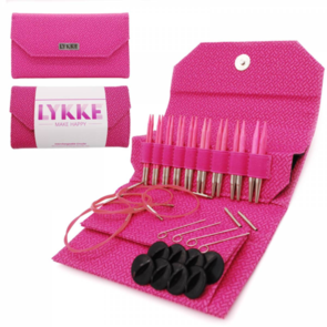 Lykke BLUSH 5" IC Set - Magenta Basketweave Effect