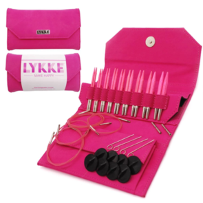 Lykke BLUSH 5" IC Set - Fuchsia Denim Effect