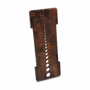 Lykke Burnt Mango Needle Sizer and Gauge Tool