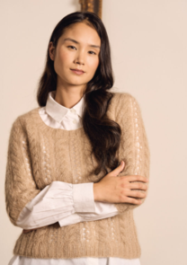 Rowan Knitting Pattern / Kit - Kid Silk Haze - Keaton