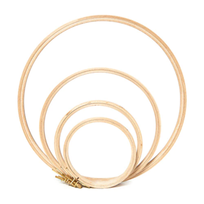 Klass & Gessmann Embroidery Beech Hoop - 8mm