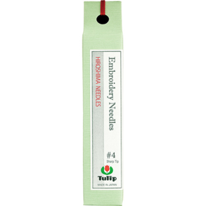 Tulip Embroidery Needles Sharp Tip #4