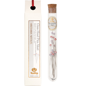 Tulip Glass Head Pins - Akari