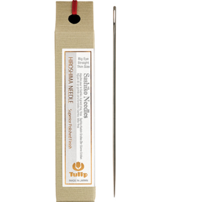 Tulip Sashiko Needles Big Eye Straight - Thin