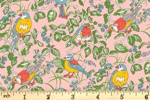 Liberty Woodland Walk - Hedgerow Chorus - Dusky Pink