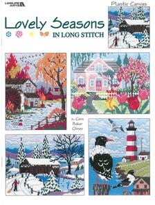 Leisure Arts Lovely Seasons In Longstitch