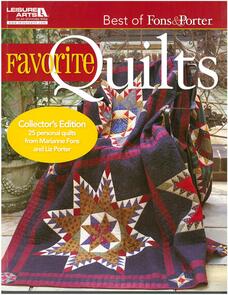 Leisure Arts Fons & Porter : Favorite Quilts