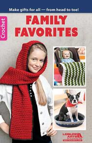 Leisure Arts Family Favorites To Crochet - Book