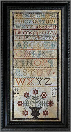 La-D-Da Cross Stitch Pattern - Flowers for Beatrice