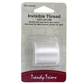 Trendy Trims Nylon Invisible Thread 200m