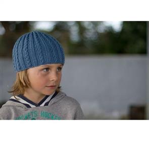 Lisa F Little Cupcakes LC21 Boys Sebastian Beanie - Knitting Pattern / Kit