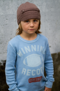 Lisa F LC23 - News Boy Hat - Knitting Pattern / Kit