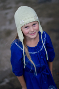 Lisa F LC25 -  Holly Hat - Knitting Pattern / Kit