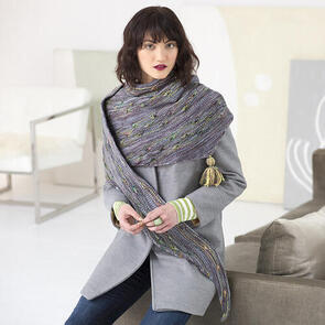 Malabrigo Lehigh - Wide-angle Shawl- Knitting Kit / Pattern
