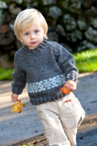 Lisa F LF12 - Sherbet Fizz Sweater - Knitting Pattern / Kit