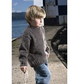 Lisa F Little Cupcakes LF20 Cable Rib Sweater - Knitting Pattern / Kit