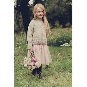 Lisa F Little Cupcakes LF24 Raglan Sleeve Cardigan - Knitting Pattern / Kit