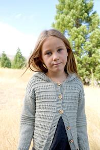 Lisa F Little Cupcakes LF41 Marlowe Hoodie - Knitting Pattern / Kit