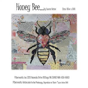 Fiberworks Collage Pattern: Honey Bee