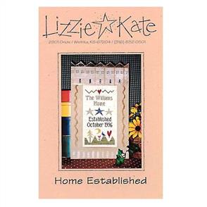 Lizzie Kate Cross Stitch Chart - Home Established