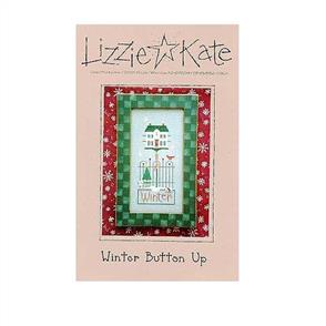 Lizzie Kate Cross Stitch Chart - Winter Button Up