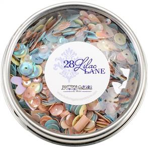 28 Lilac Lane Tin W/ Sequins 40g - Spring Butterflies