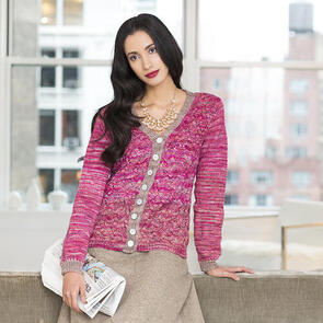 Malabrigo London Terrace - Wave Lace Cardigan- Knitting Kit / Pattern