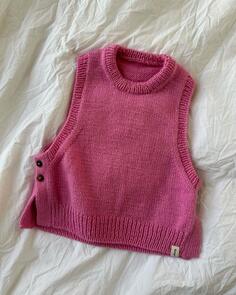 Petite Knit Lulu Slipover Junior - Knitting Pattern / Kit