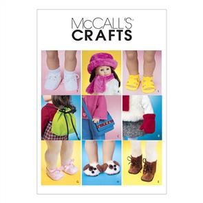 McCalls Pattern 3469 18" Doll Accessories