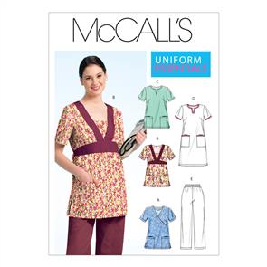 McCalls Pattern 5895 Misses'/Women's Tops, Dress and Pants