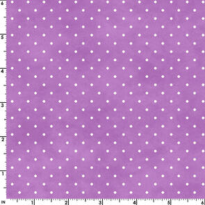 Maywood Basics Classic Dot Sheer Lilac 1/4" Apart