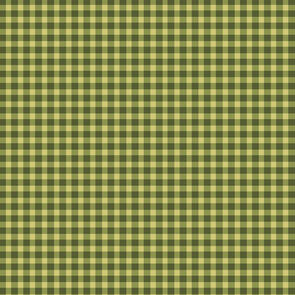 Maywood Basics Classic Check Yellow Green