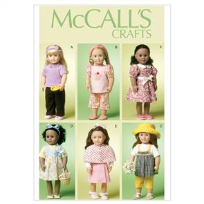 McCalls Pattern 6526 18" (46cm) Doll Clothes