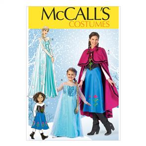 McCalls Pattern 7000 Misses'/Children's/Girls' Costumes