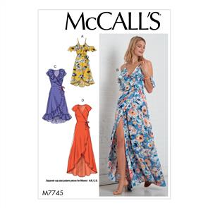 McCalls Pattern 7745 Misses' Dresses
