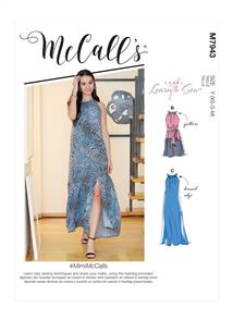 McCalls Pattern 7943 Misses' Dresses