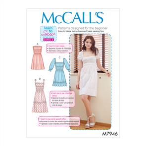 McCalls Pattern 7946 Misses' Dresses