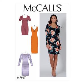 McCalls Pattern 7967 Misses' Dresses