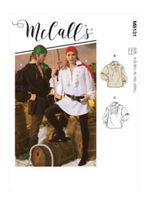 McCalls Pattern 8131 Unisex Shirts