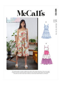 McCalls Pattern 8193 Misses' Dresses