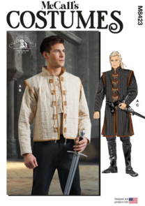 McCalls Sewing Pattern Men's Costume M8423