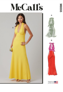 McCalls Sewing Pattern Misses' and Women's Special Occasion Dresses M8555