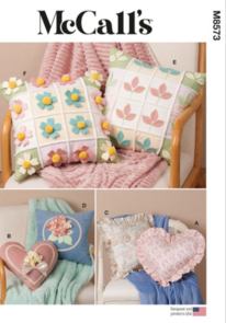 McCalls Sewing Pattern Pillows M8573