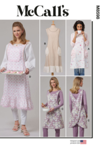 McCalls Sewing Pattern Misses' Aprons