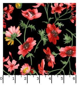 Maywood Prose Black Medium Floral