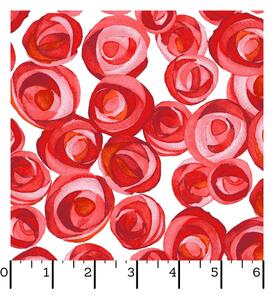 Maywood Quiltlandia (Digital) Bevy Of Roses White