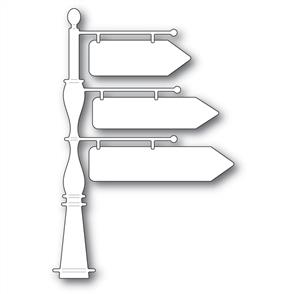 Memory Box Die - Old Fashioned Sign Post