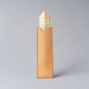 Makers Cabinet Stria Ruler Leather Sheath