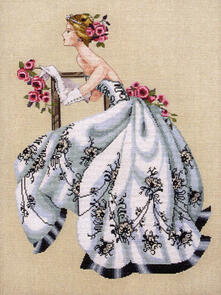 Mirabilia Cross Stitch Chart + Bead Pack - Sabrina