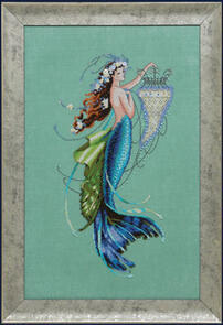 Mirabilia Cross Stitch Chart + Bead Pack - Siren and the Shipwreck